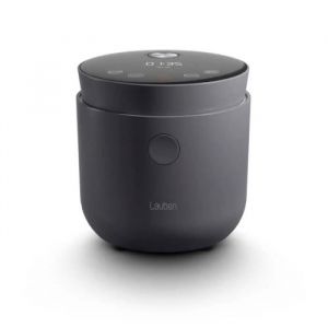 Lauben LOW Sugar Rice Cooker, Cuiseur à riz avec fonction à faible teneur en sucre, 1,5 l, fonction de maintien au chaud, récipient intérieur lavable au lave-vaisselle