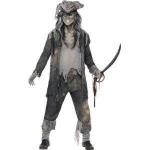 D&eacute;guisement pirate fant&ocirc;me homme Halloween (taille L)