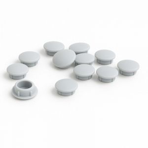 Avosdim Cache vis gris clair Ø6mm - Lot de 10
