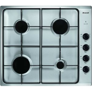 Brandt BPE6410 - Table de cuisson gaz 4 foyers