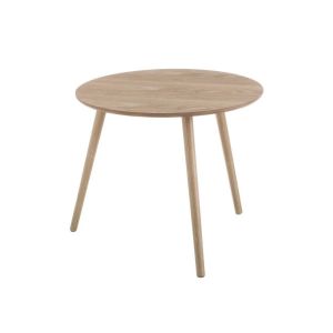 Wadiga Table Basse Ronde en Bois MDF 0,000000
