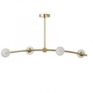 Ostaria Suspension Métal Doré Pleïades