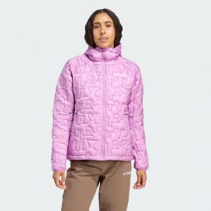 Adidas Veste à capuche Terrex Xperior PrimaLoft Isolée violette femme - L