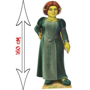 Image de Star Cutouts Shrek - Fiona Lifesize Cardboard Cut Out