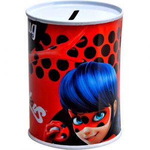 Guizmax Tirelire en metal Miraculous Ladybug Disney Enfant