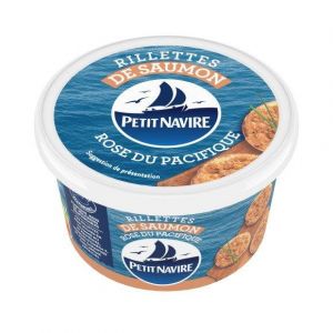 Petit Navire Rillettes de saumon d&eacute;marche responsable 125g