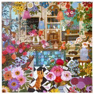 Eeboo Puzzle 1000 pi&egrave;ces : Fleuriste anglais