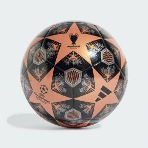 Adidas Ballon Champions League Finale 2024/25 Munich Club - Noir/Cuivré/Argenté, pointure Ball SZ. 3 - ['Noir', 'Argenté', 'Cuivre'] - Taille Ball SZ. 3