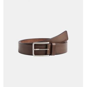 Calvin Klein Ceinture fine en cuir Marron - Couleur Marron - Taille L