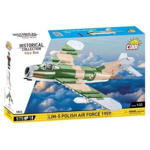 Cobi 5824 - Avion de Chasse Lim-5 Polonais 1959 (Mig17) (Jeu de Construction)