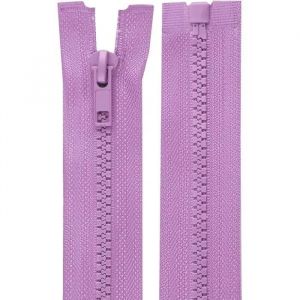 Image de Cyclingcolors 2x Fermeture Éclair N°5 30 Cm Tirette Curseur Polyester Extrémité Ouverte Maille Glissière Vêtement, Violet Lilas
