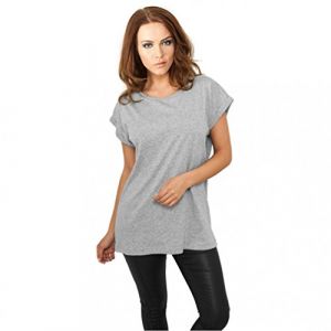 Urban classics T-shirt T-shirt épaule tombante - Couleur EU S,EU M,EU L,EU XL - Taille Gris