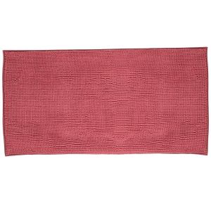 Urban living Tapis de bain chenille rose 50x80cm