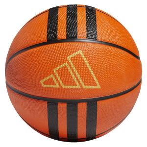 Adidas Ballon De Basketball 3-stripes Rubber X3, pointure Ball SZ. 6 - Orange - Taille Ball SZ. 6