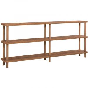 Emob Bibliothèque - Dora - 180 cm - 74 cm - Bois mélaminé 25 mm