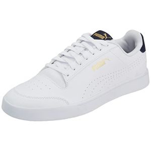 Puma Shuffle Perf, Basket Mixte, White Gold Peacoat, 44 EU