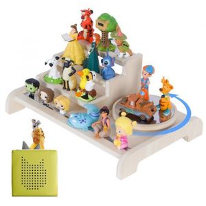 Todeco &Eacute;tag&egrave;re magn&eacute;tique, pour Tonie Box et Tonies, avec Plateau Rotatif Amovible, Jusqu'&agrave; 20-25 Tonies, &Eacute;tag&egrave;re autoportante pour bo&icirc;te &agrave; Musique pour