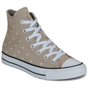 Converse Baskets montantes CHUCK TAYLOR ALL STAR EMBROIDERED STARS Marron - Taille 36,37,38,39,40,41,35,37 1/2,36 1/2,39 1/2