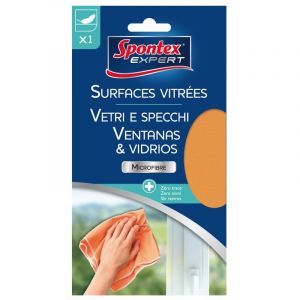 Image de Spontex expert Lot de 3 microfibres Surfaces Vitrées