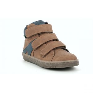 Kickers Lohan, Basket, Camel Bleu, 34 EU