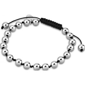 Lotus LS1455-2-1 - Bracelet perles en argent pour homme