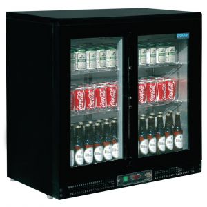 Polar Arri&egrave;re-bar 2 portes 200L 168 bouteilles