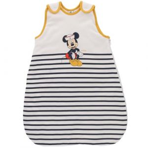DISNEY - Gigoteuse b&eacute;b&eacute; Disney Mickey marini&egrave;re - 100% Coton - Blanc