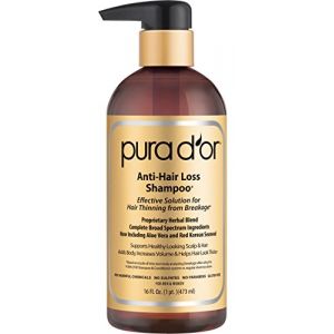 Pura d'or Shampoo por la perte de cheveux