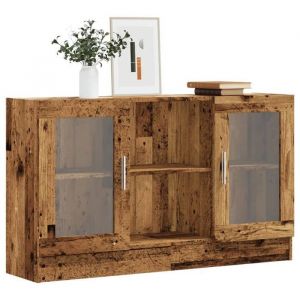 VidaXL Buffet vieux bois 120x30,5x70 cm bois d'ingénierie