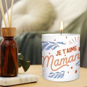 Bougie Fantaisie Je t'aime - Je t'aime Maman