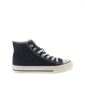 Victoria Baskets montantes en toile brillante femme Tribu