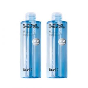 Image de Faced Instant Glow Acqua Micellare Idratante e Struccante Viso e Occhi BIPACCO 2 x 400 ml