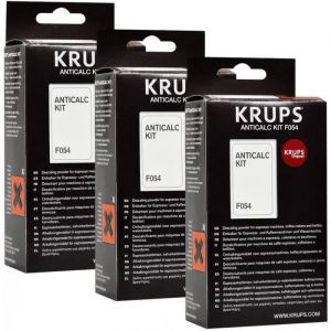 Krups 3x Kit de d&eacute;tartrage d'origine F054