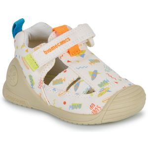 Biomecanics Sandales enfant BIAGETO CANVAS Beige - Taille 19,20