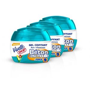 Image de Vivelle Dop Gel coiffant B&eacute;ton + effet mouill&eacute; Force 9