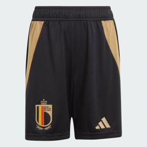 Adidas Short Domicile Belgique 24 Enfants - Black, Black - Taille 9-10A