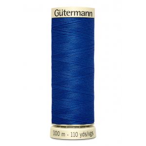 Gutermann Fil &agrave; Coudre en Polyester, 100 m, Bleu Roi