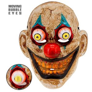 Ruedelafete Masque clown avec les yeux écarquillés