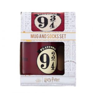 Pyramid International Mug de Harry Potter - Quai 9 3/4 - Mug & Chaussettes - pour Indiff&eacute;rent - multicolore