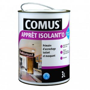 Image de Comus APPRET ISOLANT'O - Primaire masquant Blanc 0.75 Litre(s)