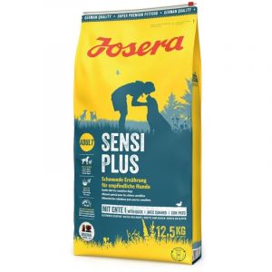 Josera SensiPlus (1 x 12,5 kg) | Nourriture pour Chien au Canard pour Chiens sensibles | Nourriture sèche de qualité supérieure pour Chiens Adultes | 1 Paquet