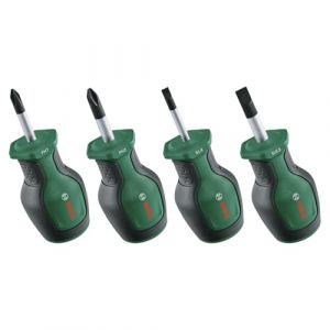 Bosch Set de 4 tournevis extra-courts 1600A032UJ