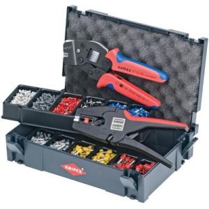 Knipex Assortiment de 1250 cosses + pince à sertir et pince à dénuder 97 90 24