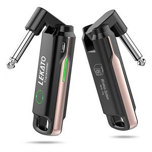 Syst&egrave;me de guitare sans fil LEKATO WS-70 Rechargeable 70 canaux Latence