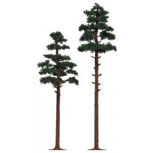 Busch 6144 - Lot de 2 sapins
