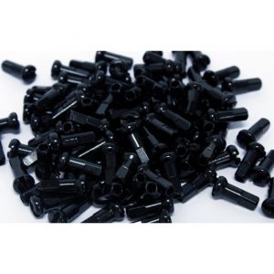 DT Swiss Ecrou rayon Aluminium 2/12 mm - Noir [x5]