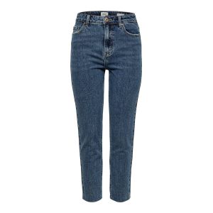 Only NOS Onlemily Hw St Raw JNS DB Mae 0005 Noos Jean Droit, Bleu (Dark Blue Denim Dark Blue Denim), W30/L32 (Taille Fabricant: 30) Femme