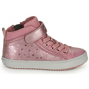 Geox Baskets montantes enfant J KALISPERA GIRL I Rose - Taille 28,29,30,31,32,33,34,35
