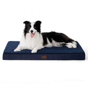 Coussin Chien Bedsure D&eacute;houssable Orthop&eacute;dique 91x69cm - Confort et Lavable