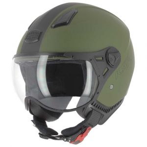 Astone Casque jet KSR 2 vert/noir - L